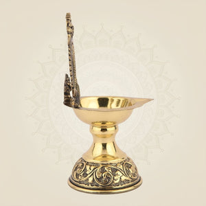 Ganpati Maharaj Brass handmade diya