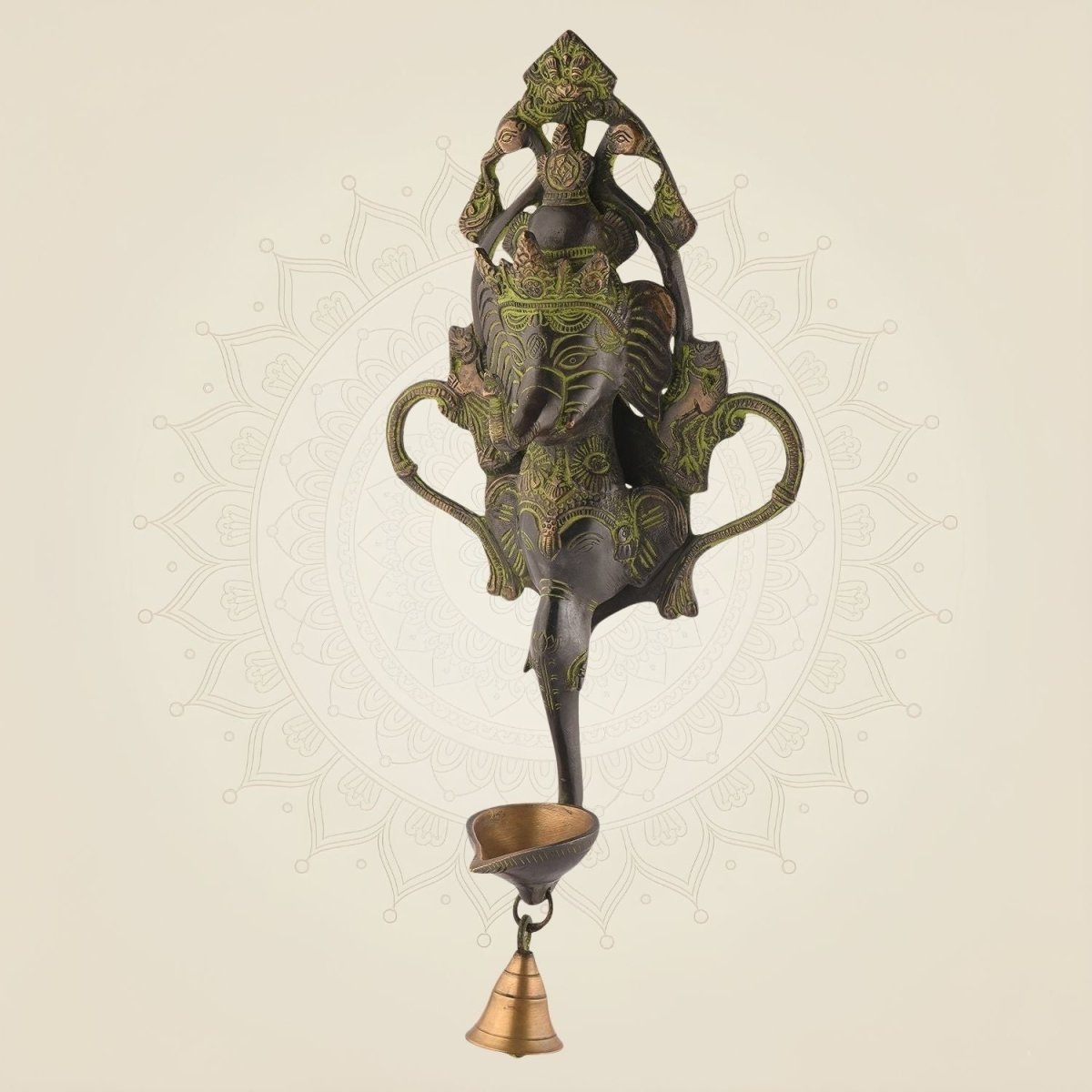Brass Oil Lamp