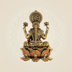 Brass Lakshmi Murti