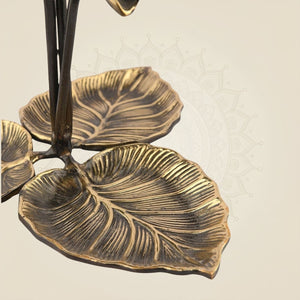 Handcrafted Brass Flower Decor for Home Interiors