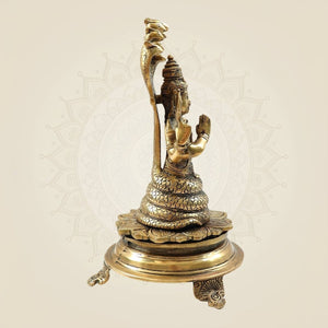 Brass Maharishi & Yoga Master Sculpture