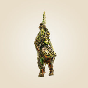 Brass Kamdhenu Cow Statue