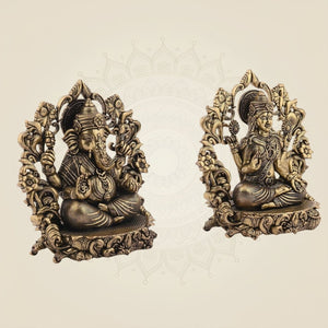 Ganesha Lakshmi handmade decor