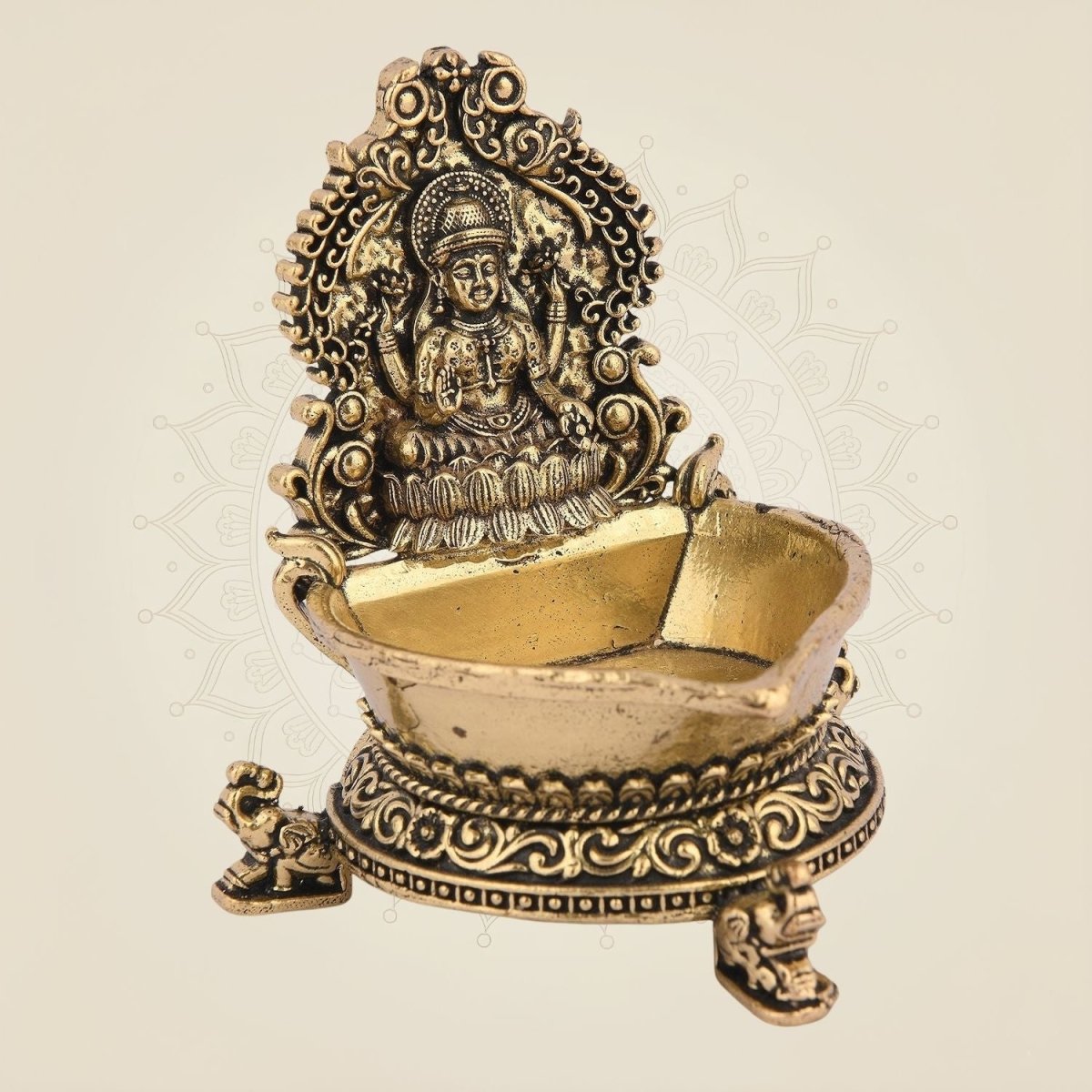 Lakshmi Ji Brass Diya