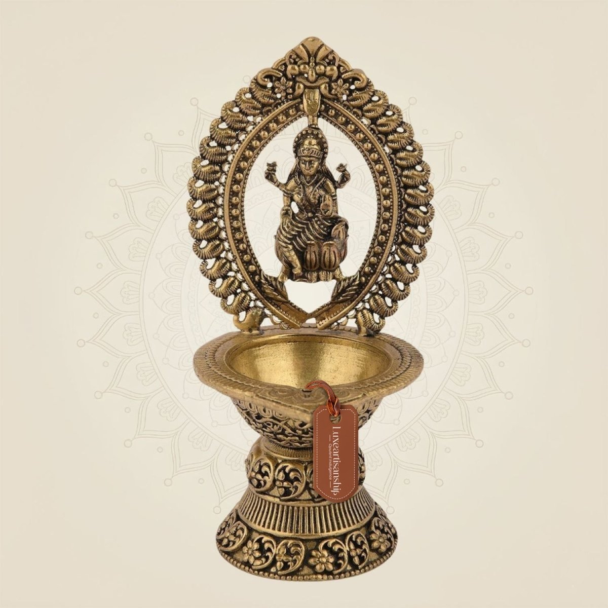 Lakshmi Mata Brass Diya
