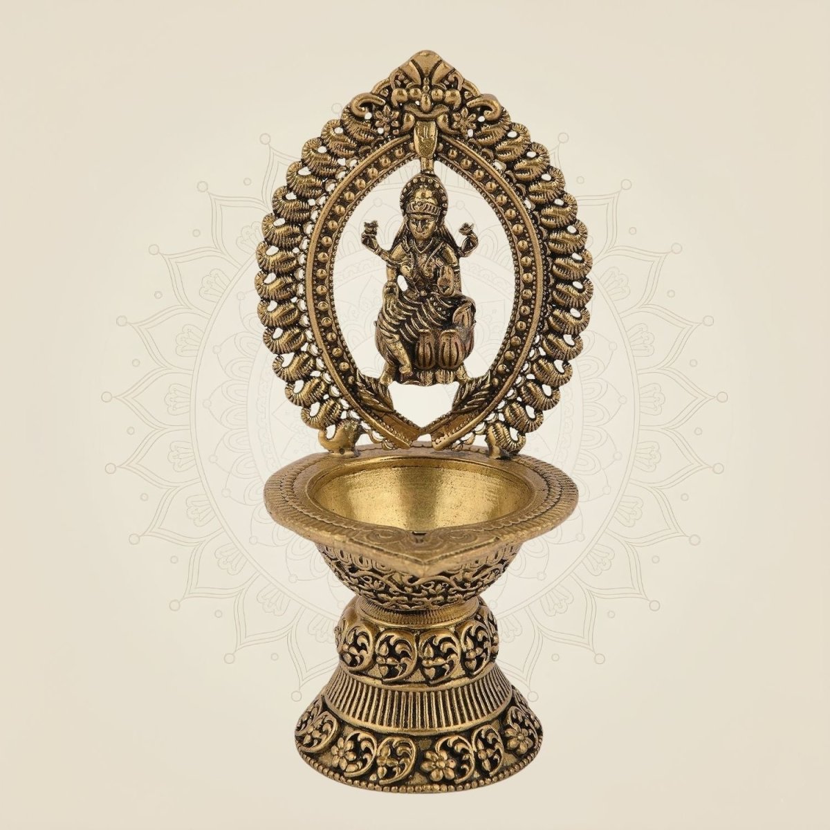 Lakshmi Mata Brass Diya