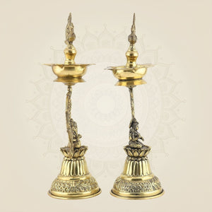 Traditional Pooja Brass Lamp