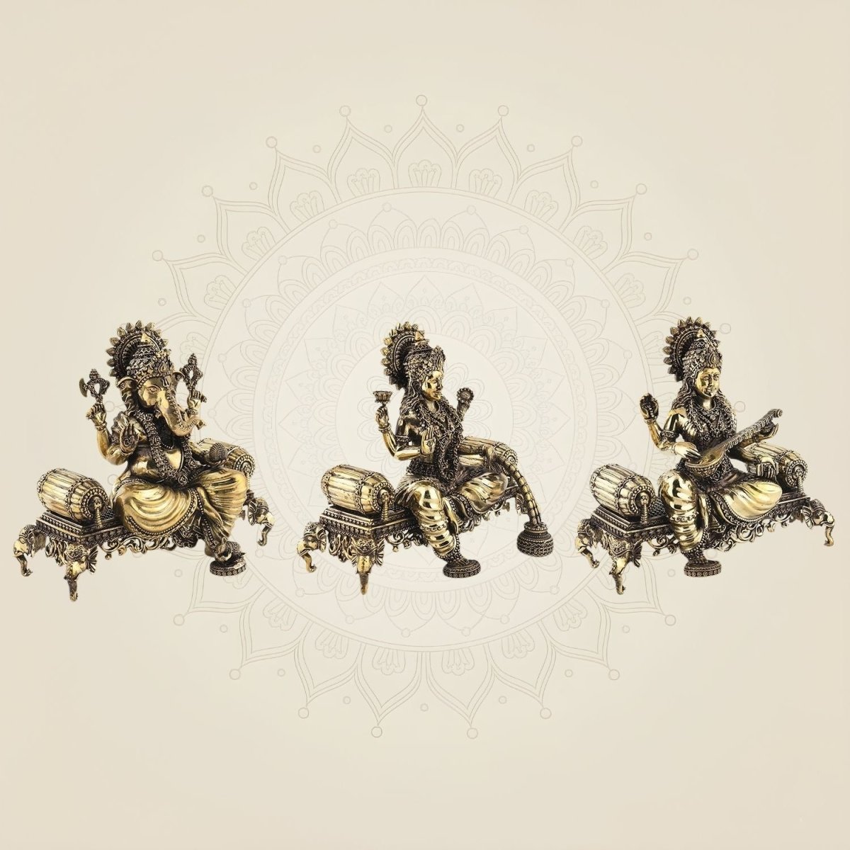 Superfine Singhasan Statue