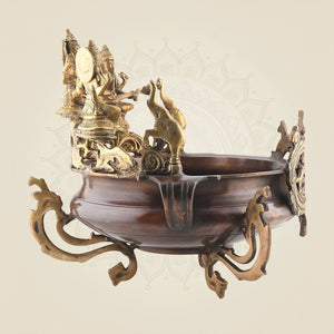 Handcrafted Laxmi Ganesh Saraswati Urli