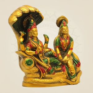 Brass Laxmi Narayan Idol - Luxeartisanship