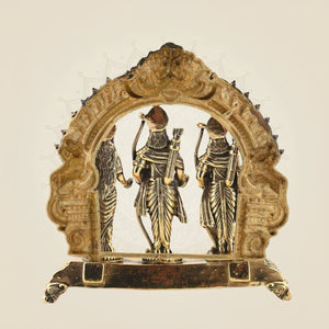 Lightweight 5" Brass Ram Darbar for Décor