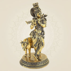 Handcrafted Brass Murti for Spiritual Gift & Decor