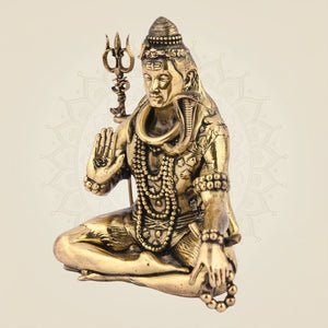 Lord Shiva Brass Murti
