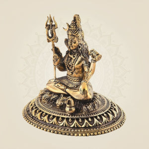 Lord Shivji Brass Murti