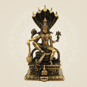 Bronze Statue of Lord Vishnu
