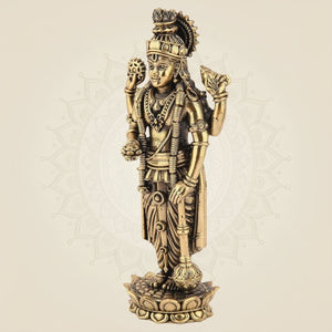 Lord Vishnu Brass Statue