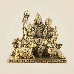 Miniature Shiv Parivar Idol