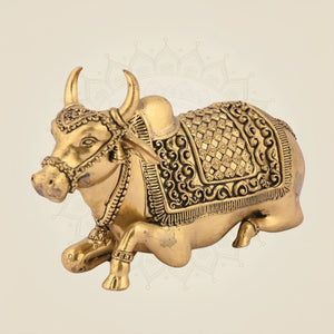 Nandi Brass Statue