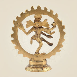 Brass Nataraja Idol – Small Statue