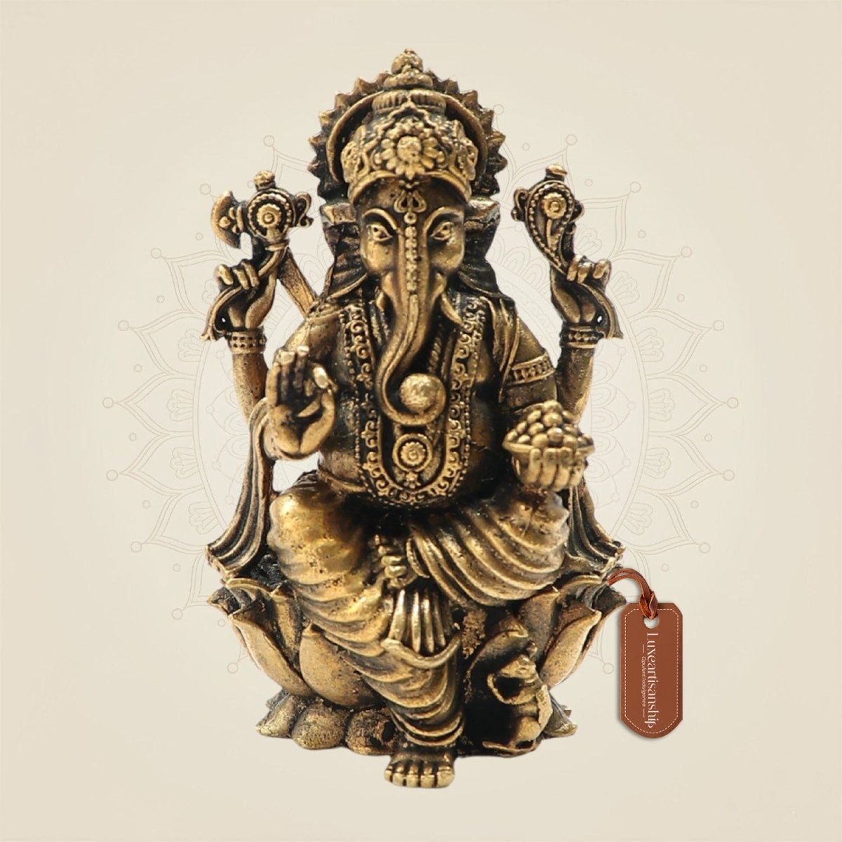 Panchaloha Bronze Ganapati Statue