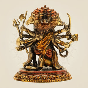 Panchmukhi Hanuman Idol 7 inch
