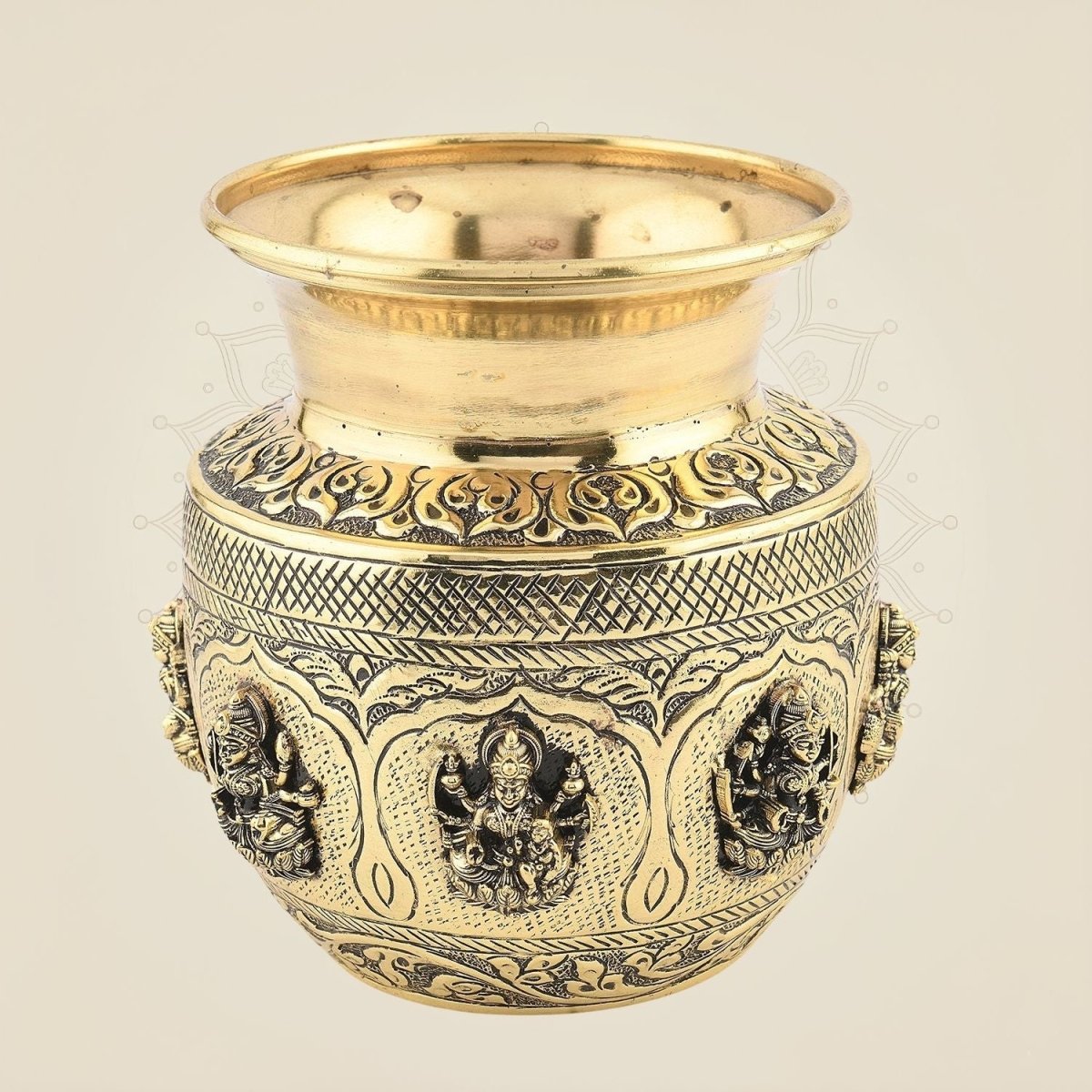 Light Handcrafted Kalash for Pooja & Temple Decor