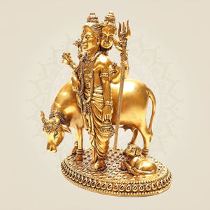 Brass Dattatreya Murti