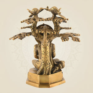 Pure Brass Hanuman Idol 9.5 Inch