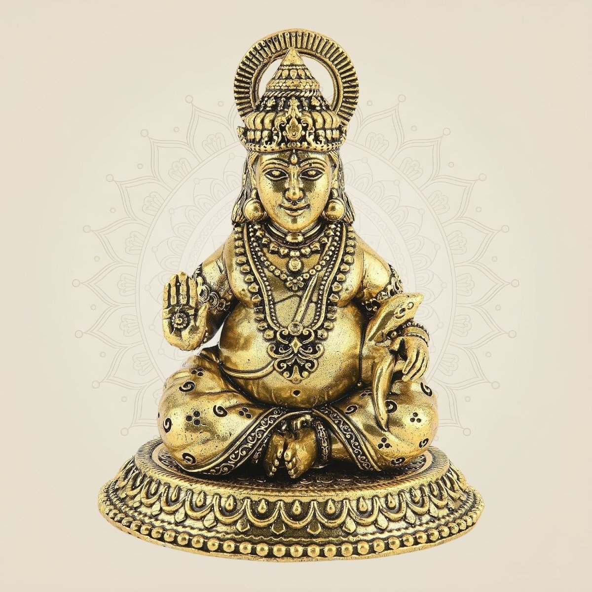 Pure Brass Lord Kuber Idol