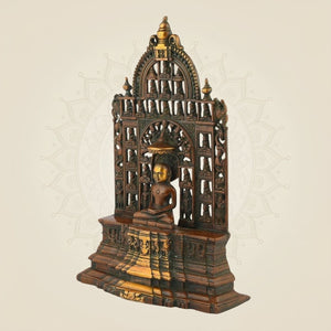 Brass Mahavir Swami Decor