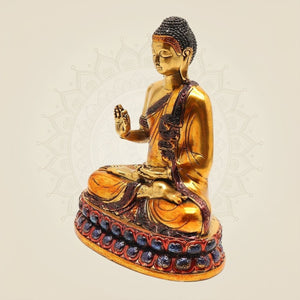 Handcrafted Colored Figurine