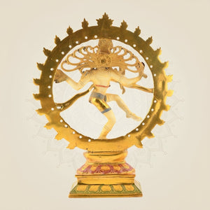 Pure Brass Nataraja Idol – 13" Luxeartisanship