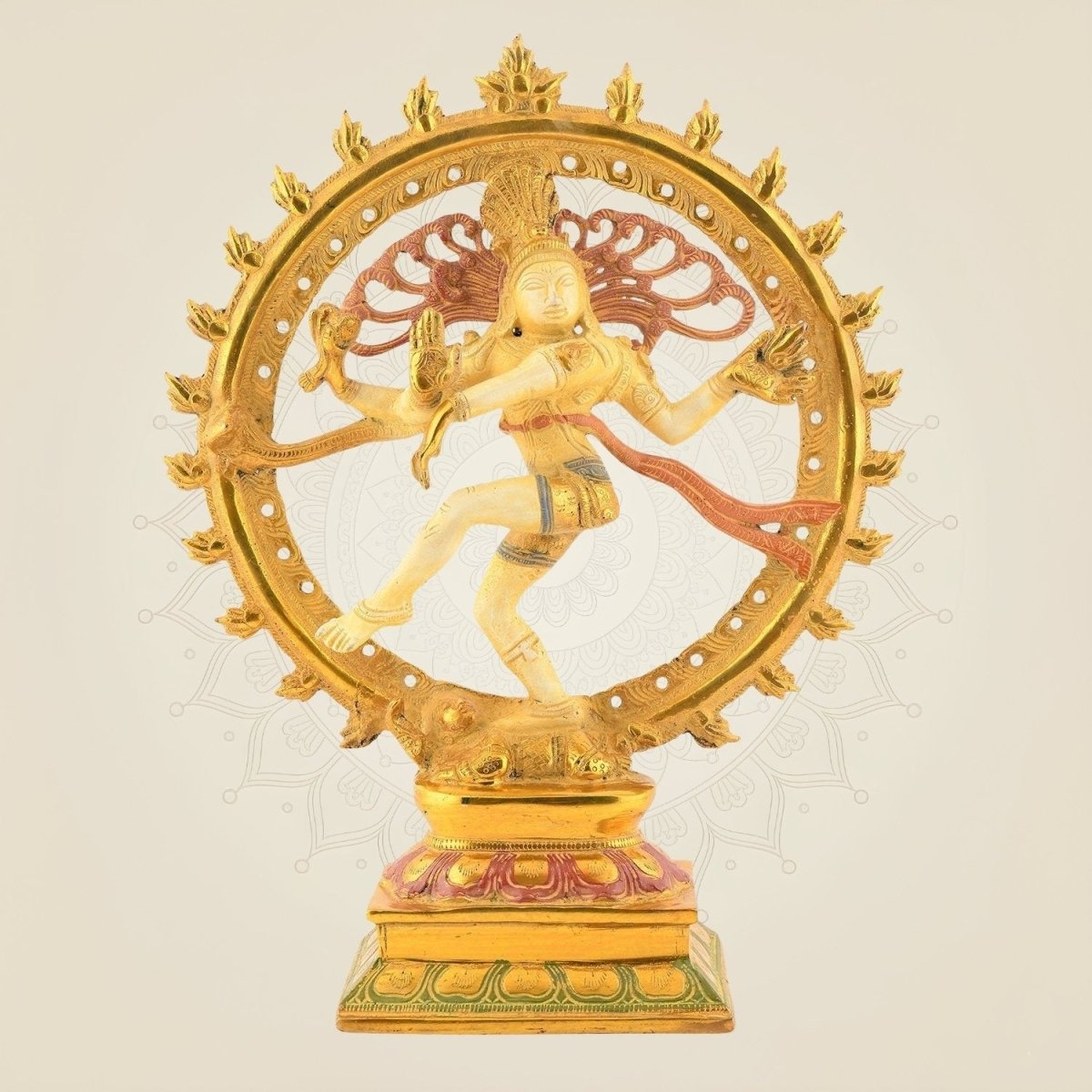 Pure Brass Nataraja Idol – Luxeartisanship
