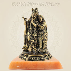 Brass Radha Krishna