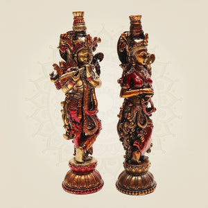 Brass Radha Krishna Idol Leela