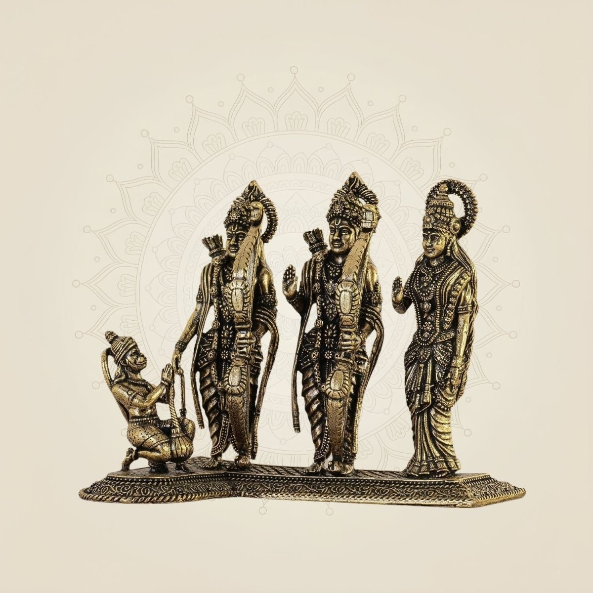 Ram Darbar Brass Idol