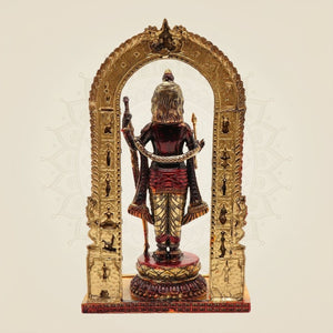 Hand-painted Ram Lalla statue