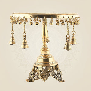 Chowki with Hanging Bells