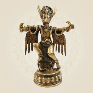 Sacred Brass Garuda Idol