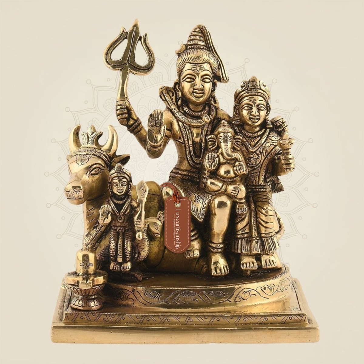 Shiv Parivar Brass Idol