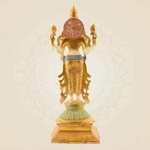Lakshmi Brass Statue