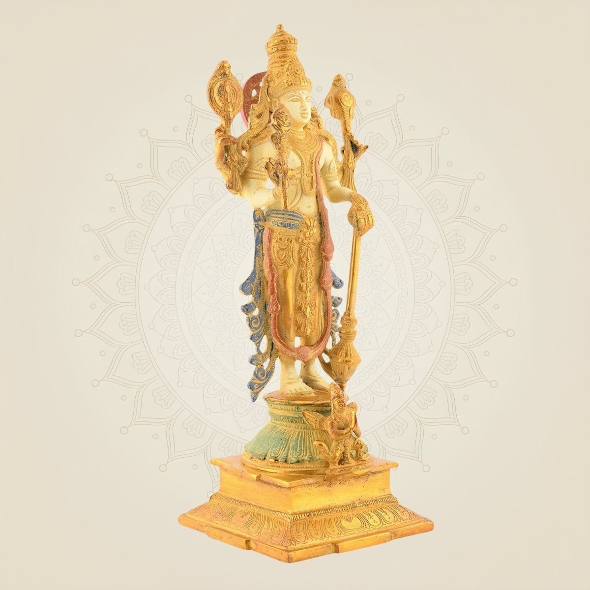 Brass Vishnu Statue