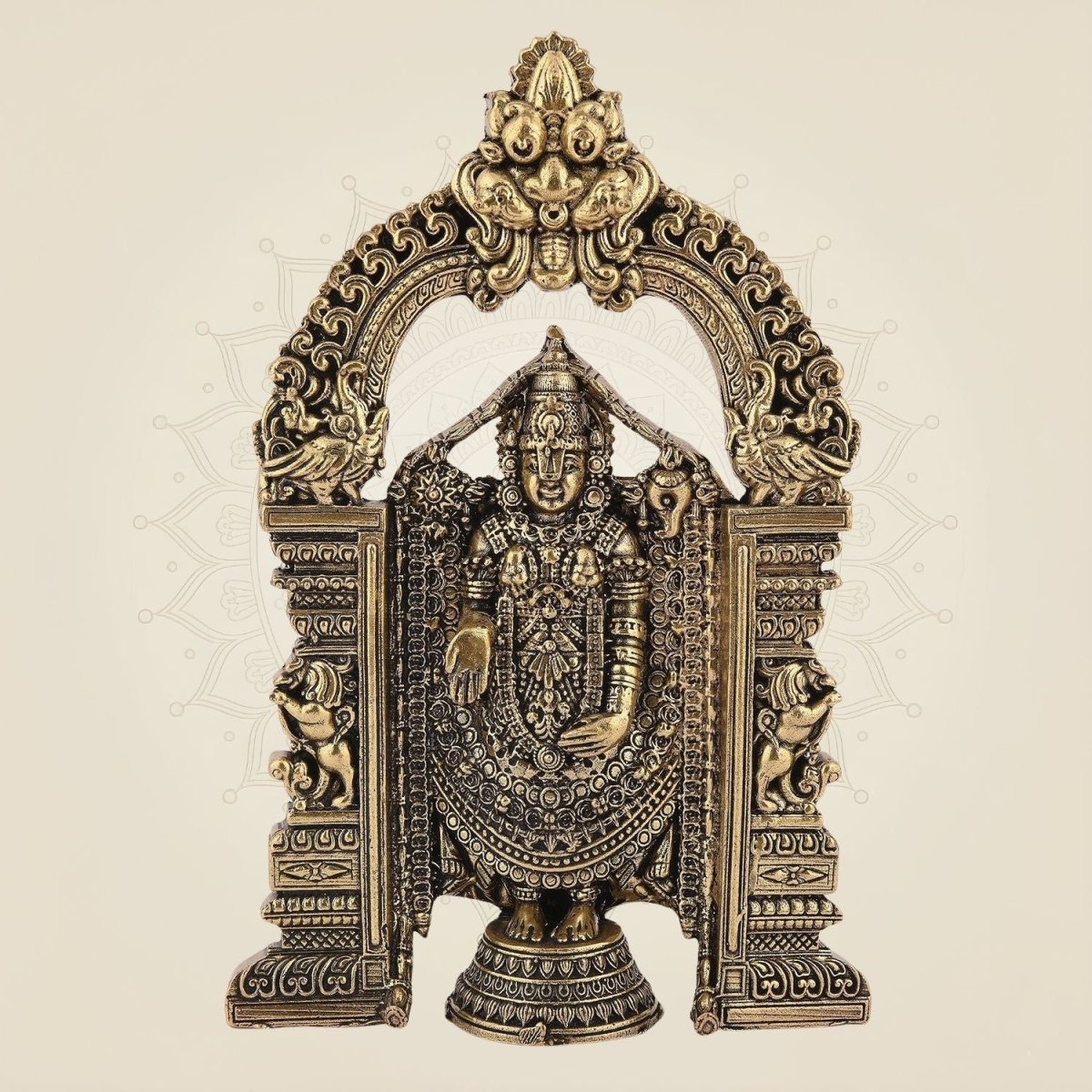 Tirupati Balaji brass idol