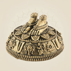 Tirupati Balaji Charan Brass Statue