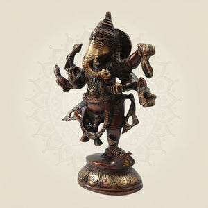 Traditional Brass Ganesh Murti