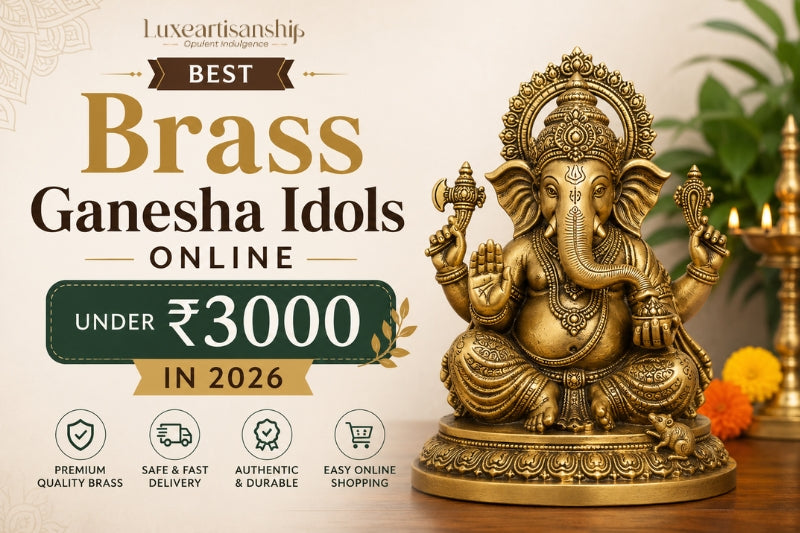Brass Ganesha Idols Under ₹3000
