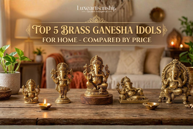 Top 5 Brass Ganesha Idols