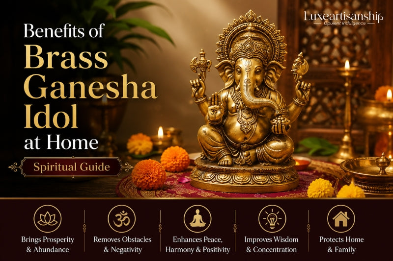Benefits of Brass Ganesha Idol at Home