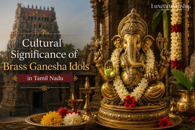 Cultural Significance of Brass Ganesha Idols in Tamil Nadu