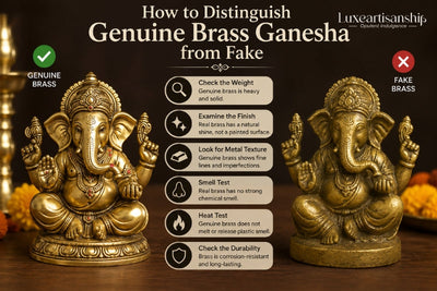How to Distinguish Genuine Brass Ganesha from Fake